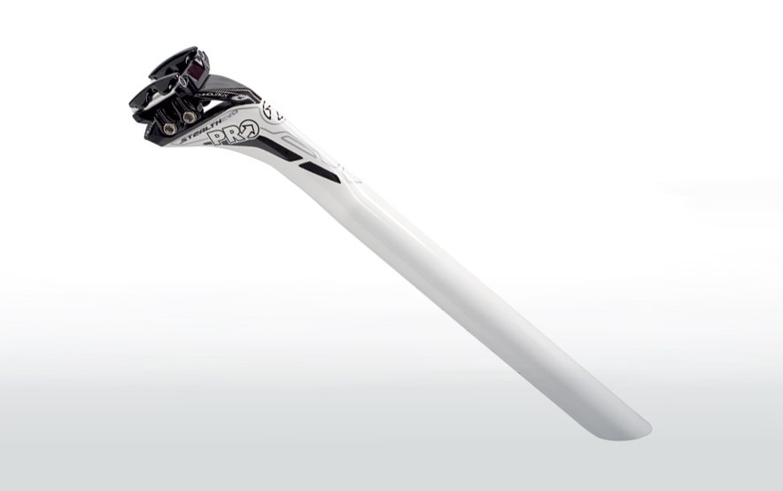 Pro Stealth Evo Full Carbon Seatpost - White